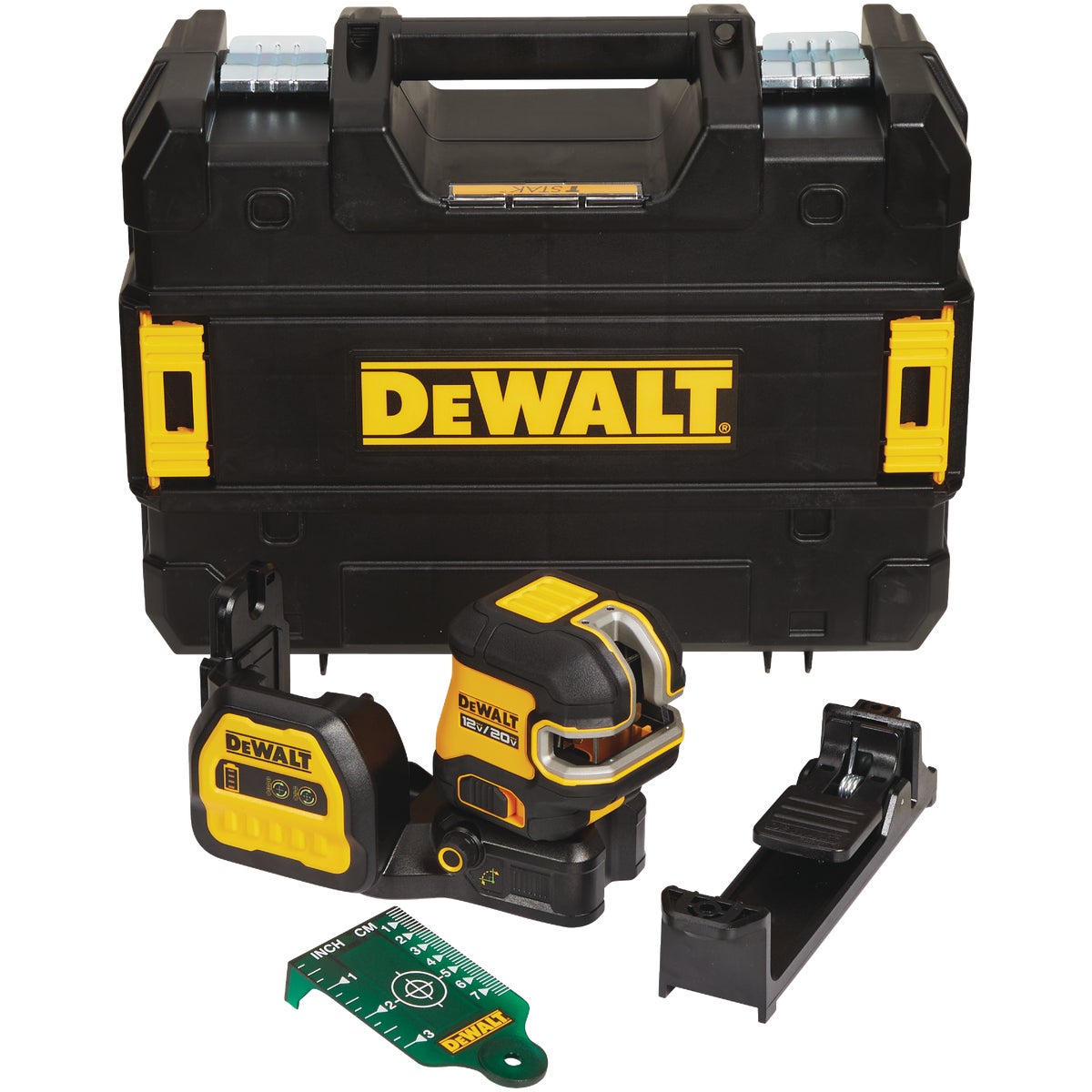 DeWalt 12V/20V MAX Cordless Green Cross Line 5-Spot Laser Level (Tool-Only)