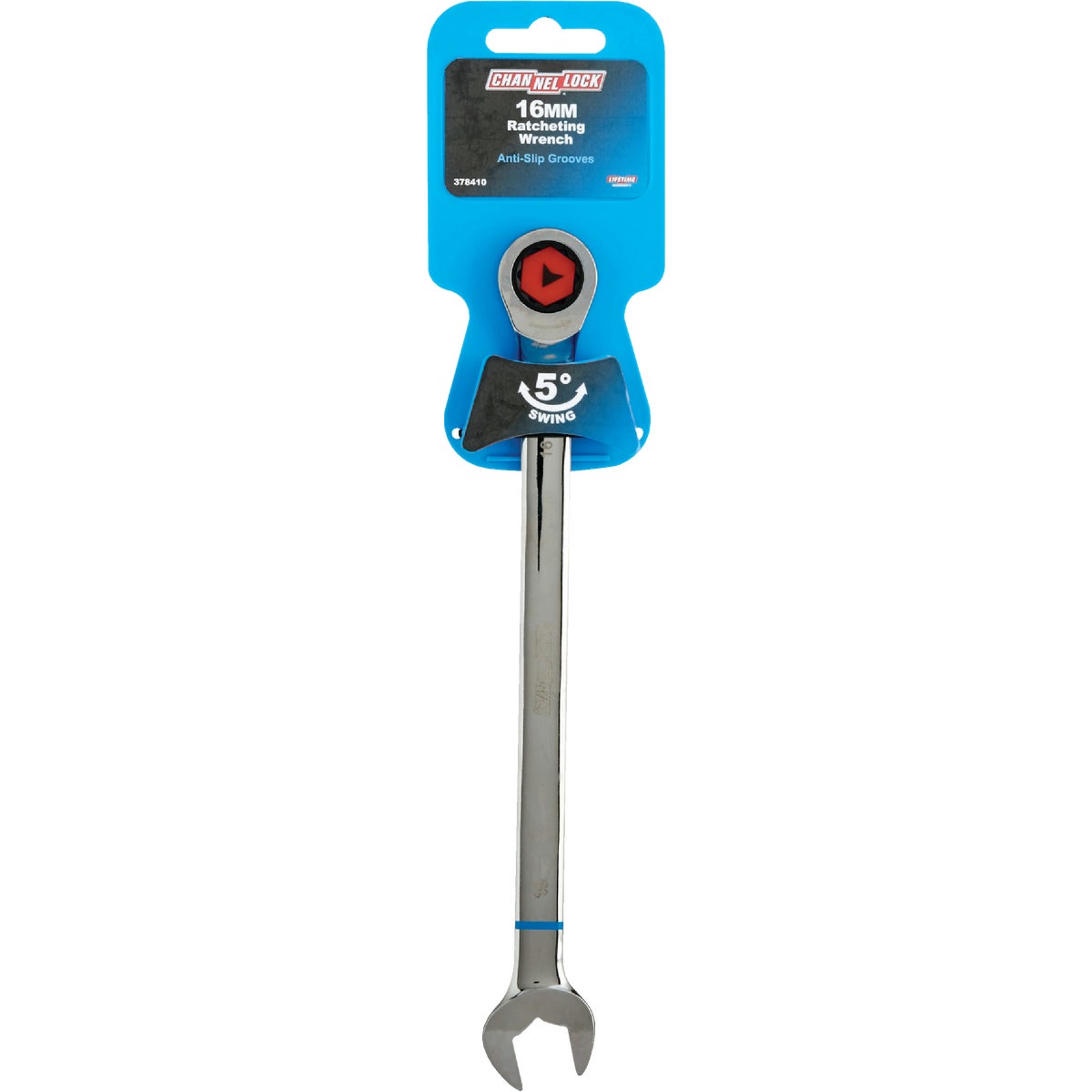 Channellock Metric 16 mm 12-Point Ratcheting Combination Wrench