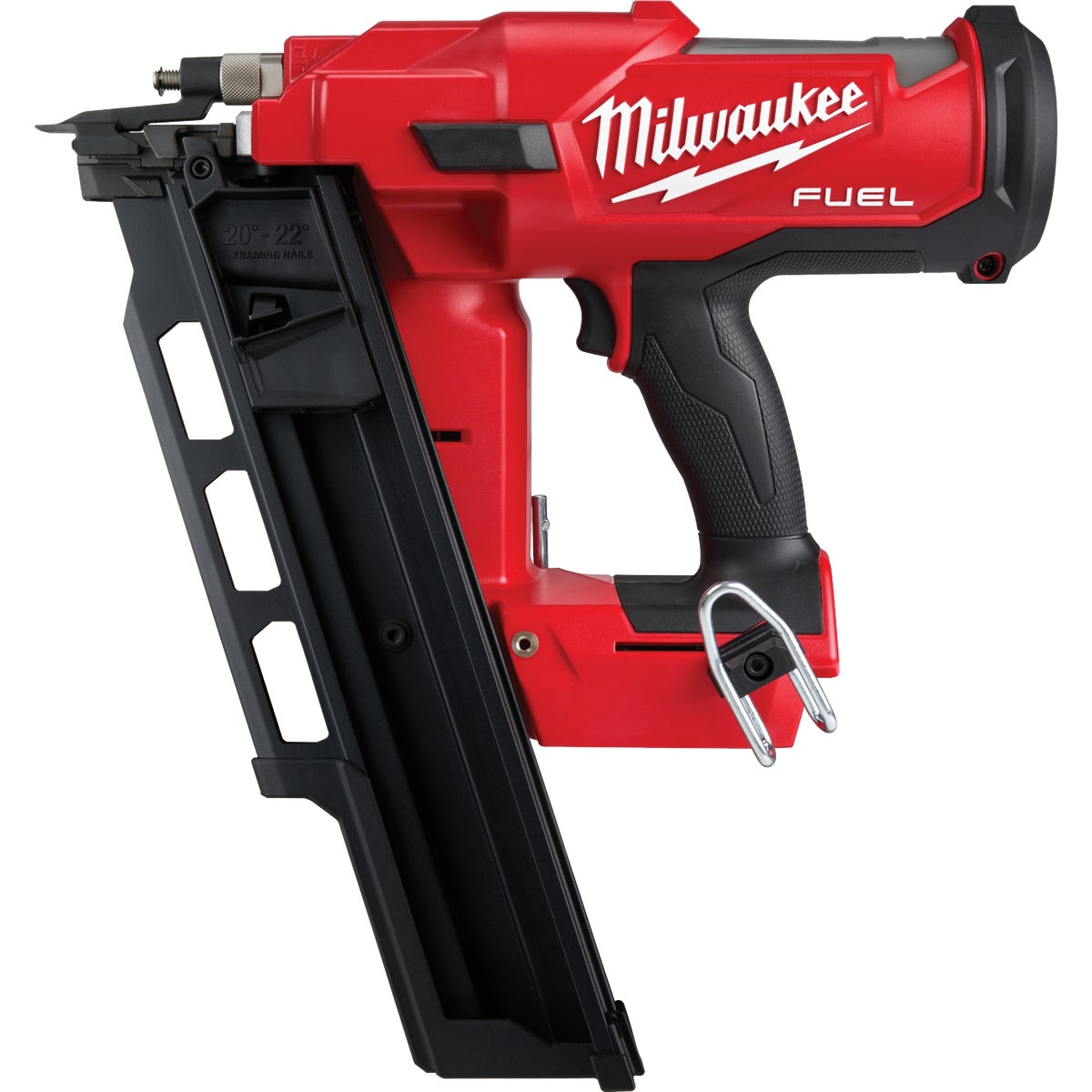 Milwaukee M18 FUEL 18-Volt Lithium-Ion Brushless 21 Degree Cordless Framing Nailer (Bare Tool)