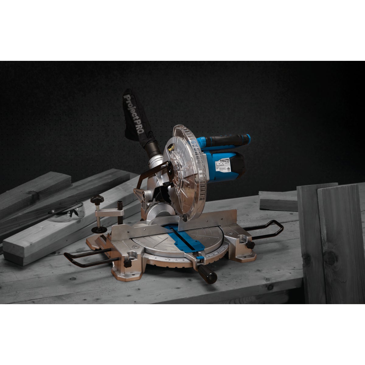 Project Pro 10 In. 15-Amp Compound Miter Saw