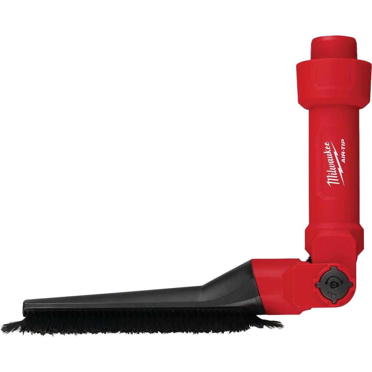 Milwaukee AIR-TIP 1-1/4 In. - 2-1/2 In. Red Plastic Low-Profile Pivoting Vacuum Brush