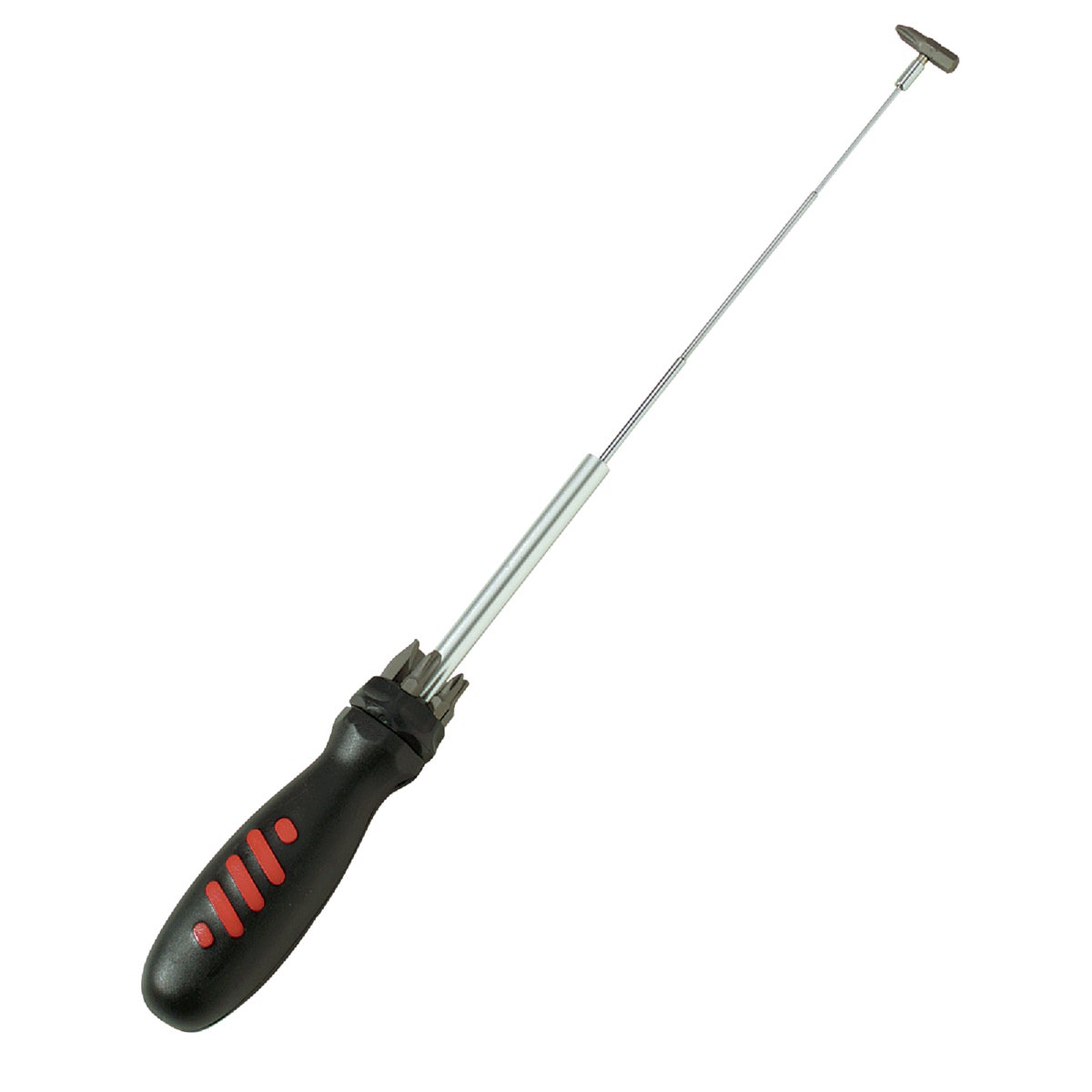 Best Way Tools 8-in-1 Multi-Bit Screwdriver with Telescoping Magnetic Pick Up