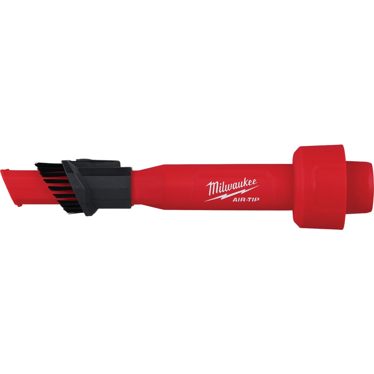 Milwaukee AIR-TIP 1-1/4 In. - 2-1/2 In. x 10-1/2 In. L 2-In-1 Plastic Utility Crevice Tool with Brush