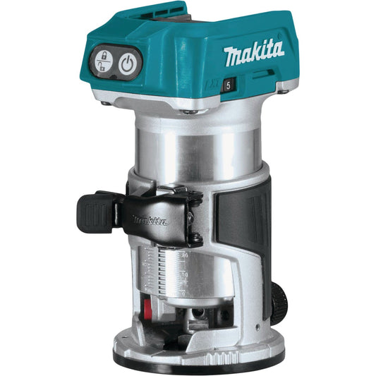 Makita 18 Volt LXT Lithium-Ion Brushless Compact Cordless Router (Bare Tool)