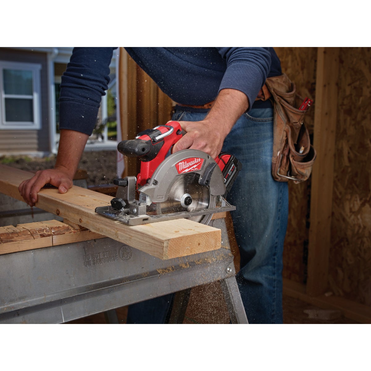 Milwaukee M18 FUEL 18 Volt Lithium-Ion Brushless 6-1/2 In. Cordless Circular Saw (Bare Tool)