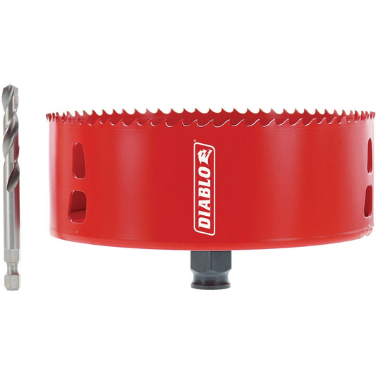 Diablo 5-3/8 In. Recessed Lighted Hole Saw w/Pilot