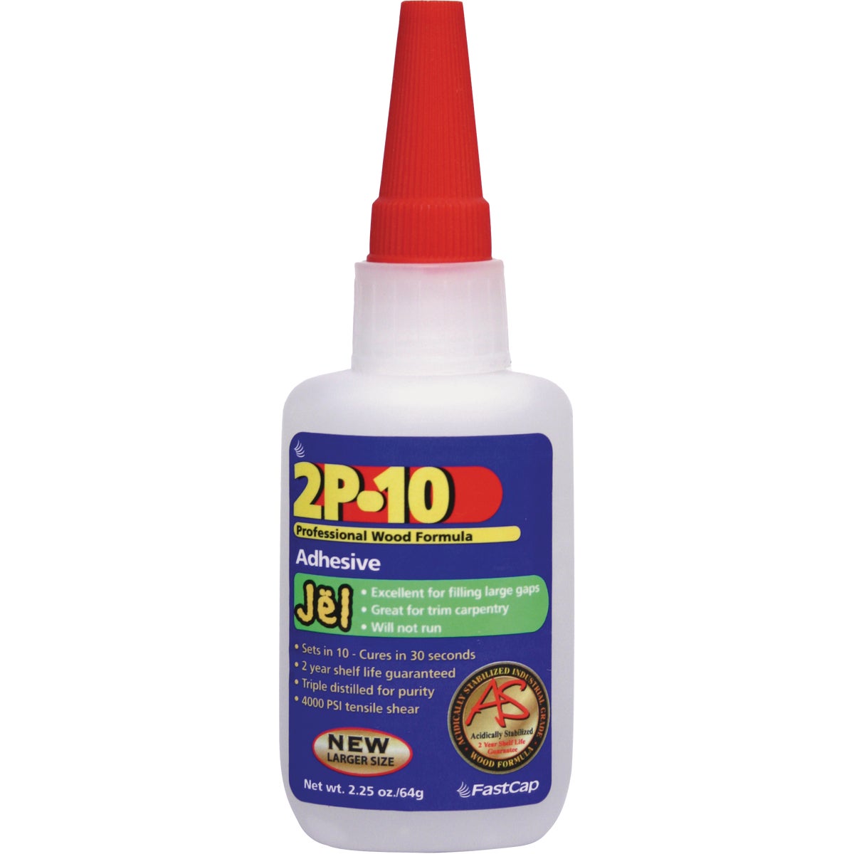 FastCap 2P-10 2.25 Oz. Jel Adhesive Epoxy