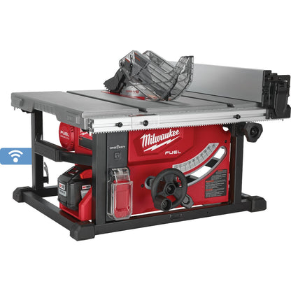 Milwaukee M18 FUEL 18-Volt Lithium-Ion Brushless 8-1/4 In. Cordless Table Saw Kit, ONE-KEY Compatible