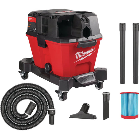 Milwaukee M18 FUEL 18 Volt 6 Gal. 3.5-Peak HP Lithium-Ion Brushless Cordless Wet/Dry Vacuum (Bare Tool)