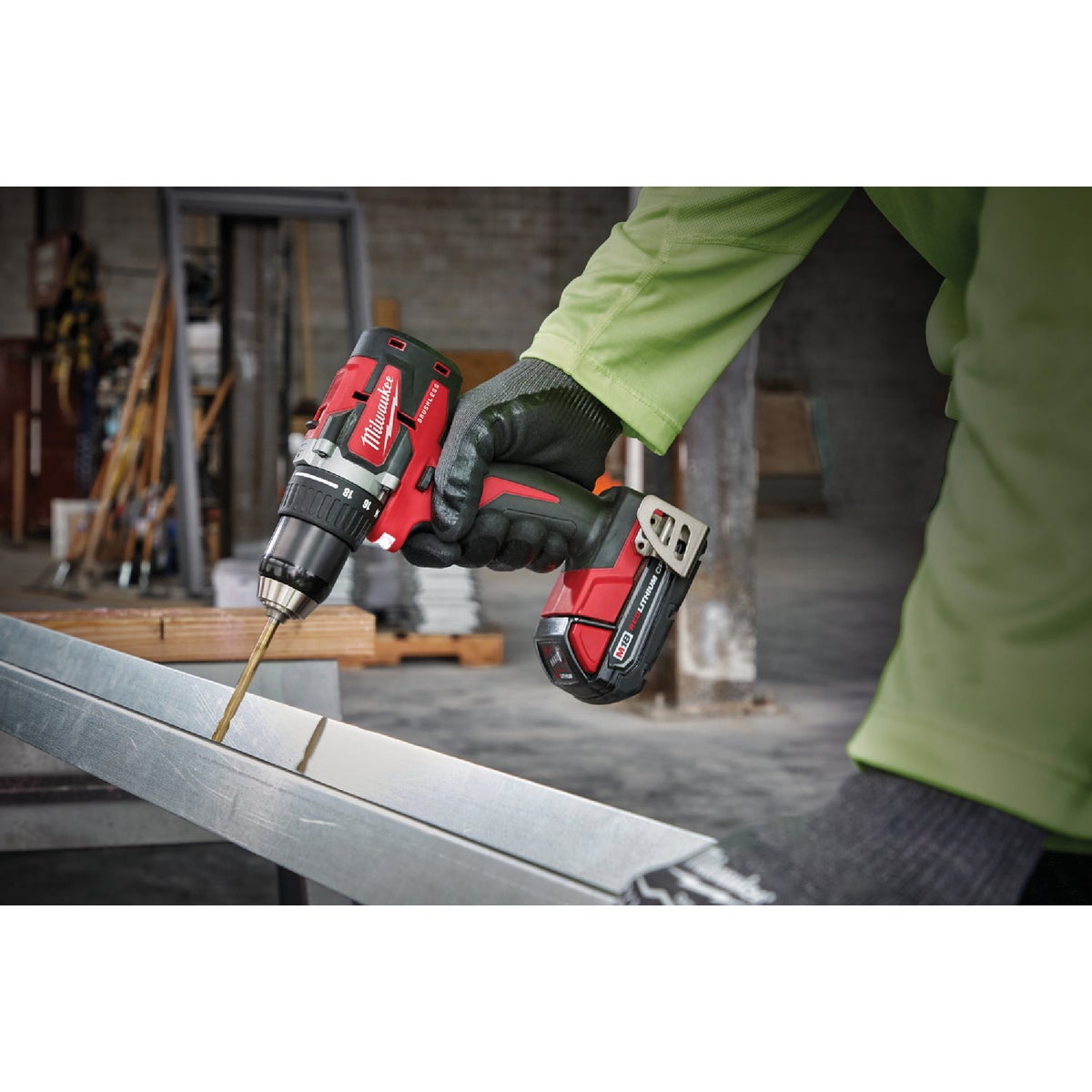 Milwaukee 2-Tool M18 Lithium-Ion Brushless Compact Drill/Driver & Impact Driver Cordless Tool Combo Kit