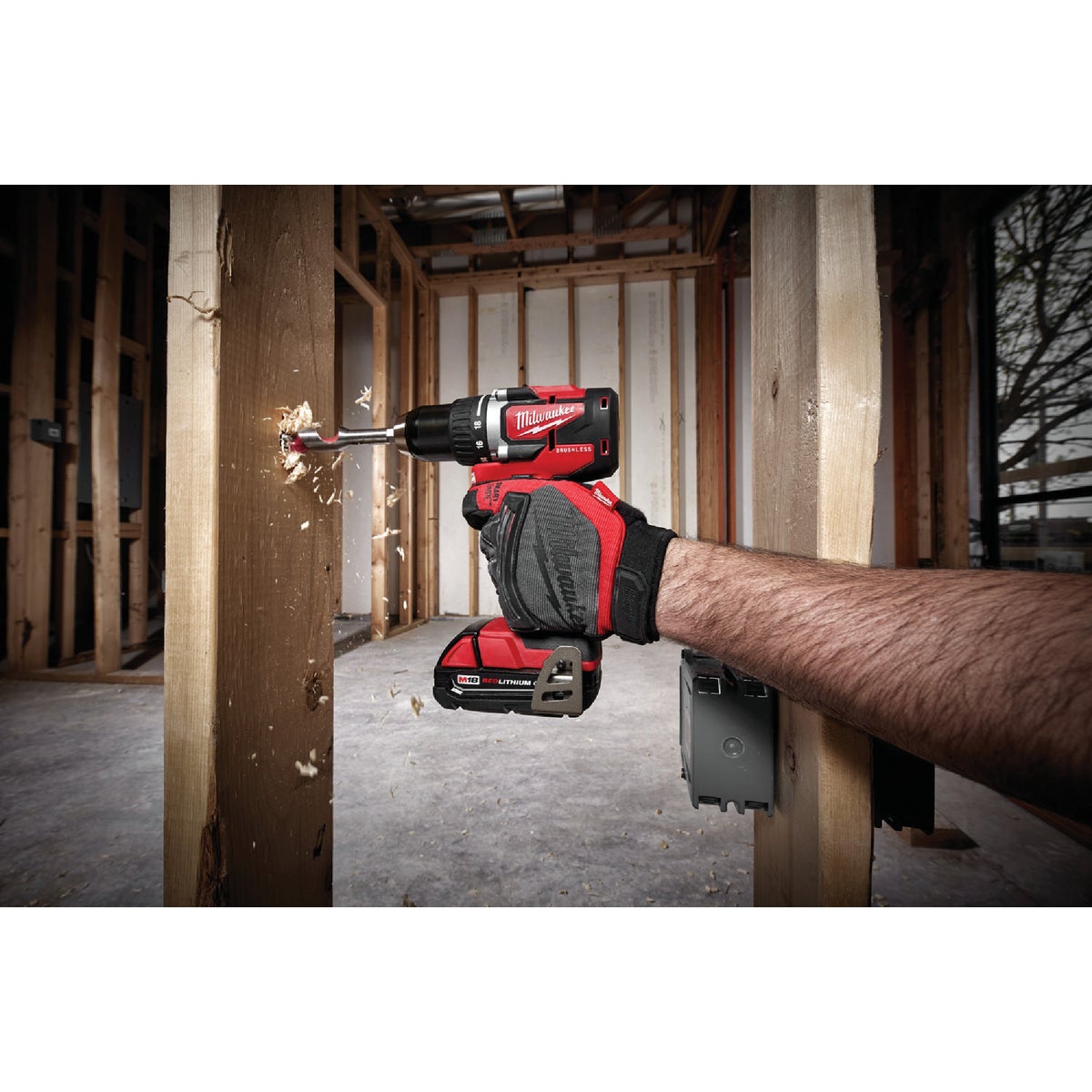 Milwaukee 2-Tool M18 Lithium-Ion Brushless Compact Drill/Driver & Impact Driver Cordless Tool Combo Kit