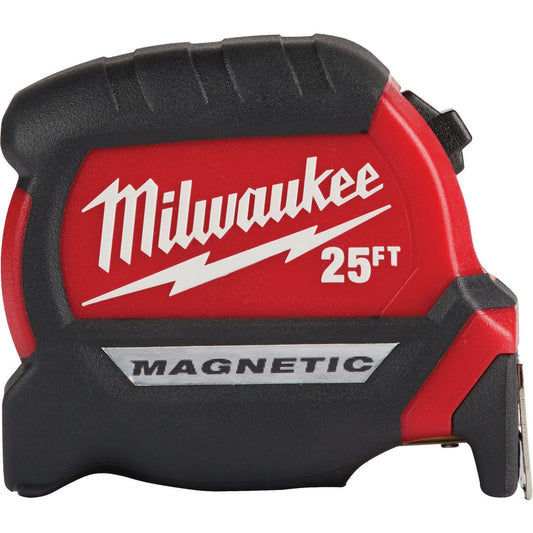 Milwaukee 25 Ft. Compact Wide Blade Magnetic Tape Measure Bonus Pack (2-Pack)