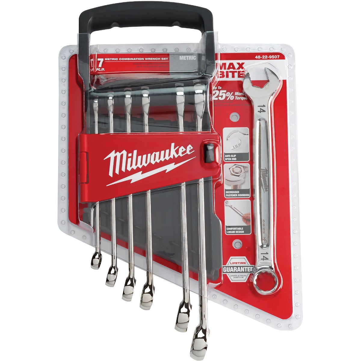 Milwaukee Metric 12-Point Combination Wrench Set (7-Piece)