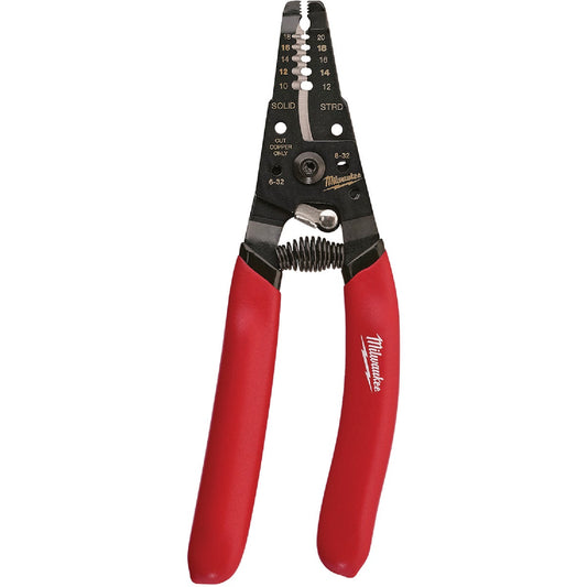 Milwaukee 7 In. 10 AWG to 20 AWG Solid/Stranded Wire Stripper/Cutter