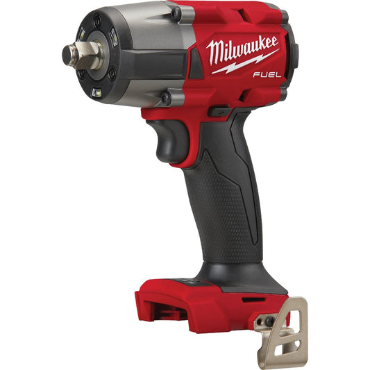 Milwaukee M18 FUEL 18 Volt Lithium-Ion Brushless 1/2 In. Mid-Torque Impact Wrench w/Friction Ring (Bare Tool)