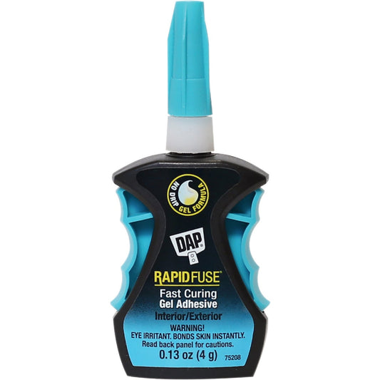 DAP RapidFuse 0.13 Oz. Clear Multi-Purpose Adhesive Gel with Gel Control Applicator