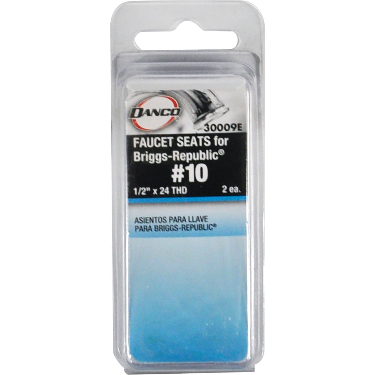 Danco #10 Briggs-Republic 1/2 In. x 24 Thread Size Bibb Seat (2-Pack)