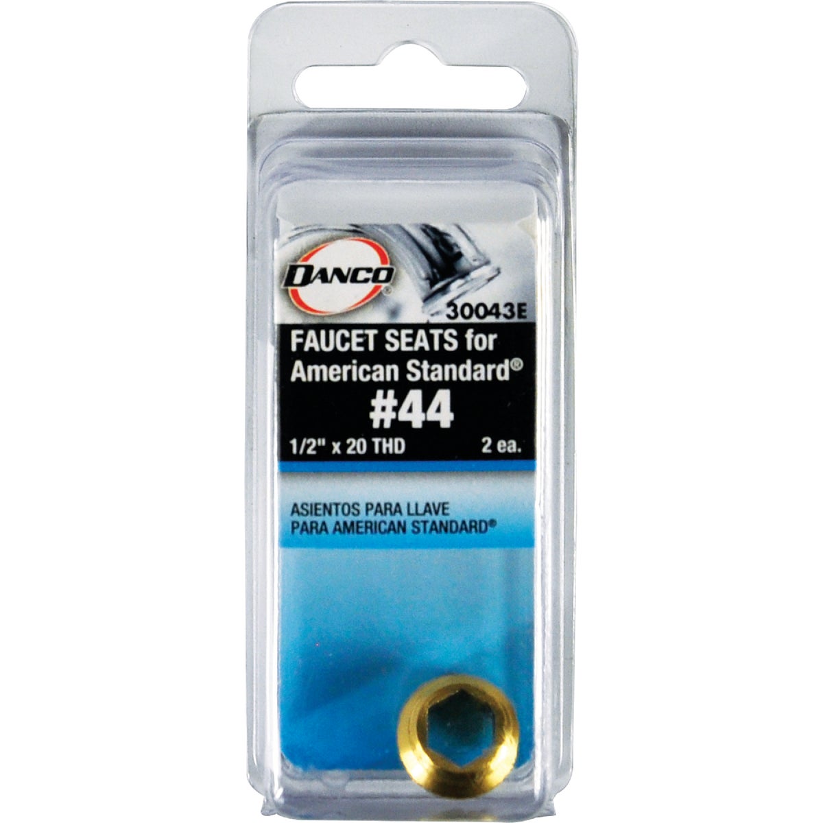 Danco #44 American Standard 1/2 In. x 20 Thread Size Bibb Seat (2-Pack)