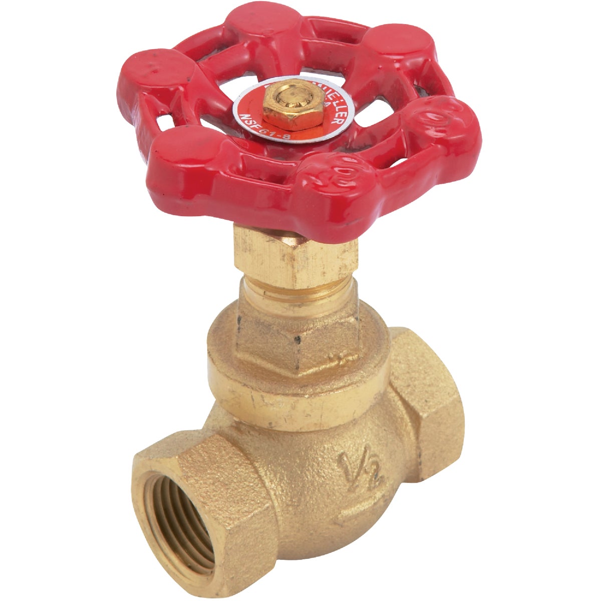 ProLine 1/2 In. FIPS Low Lead Cast Brass Stop Valve