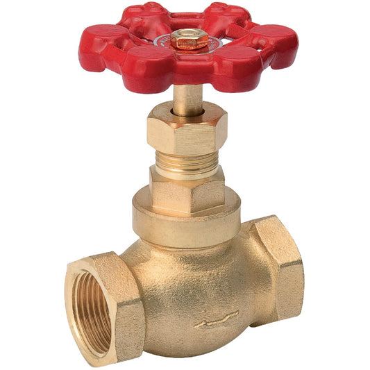 ProLine 3/4 In. FIPS Low Lead Cast Brass Stop Valve