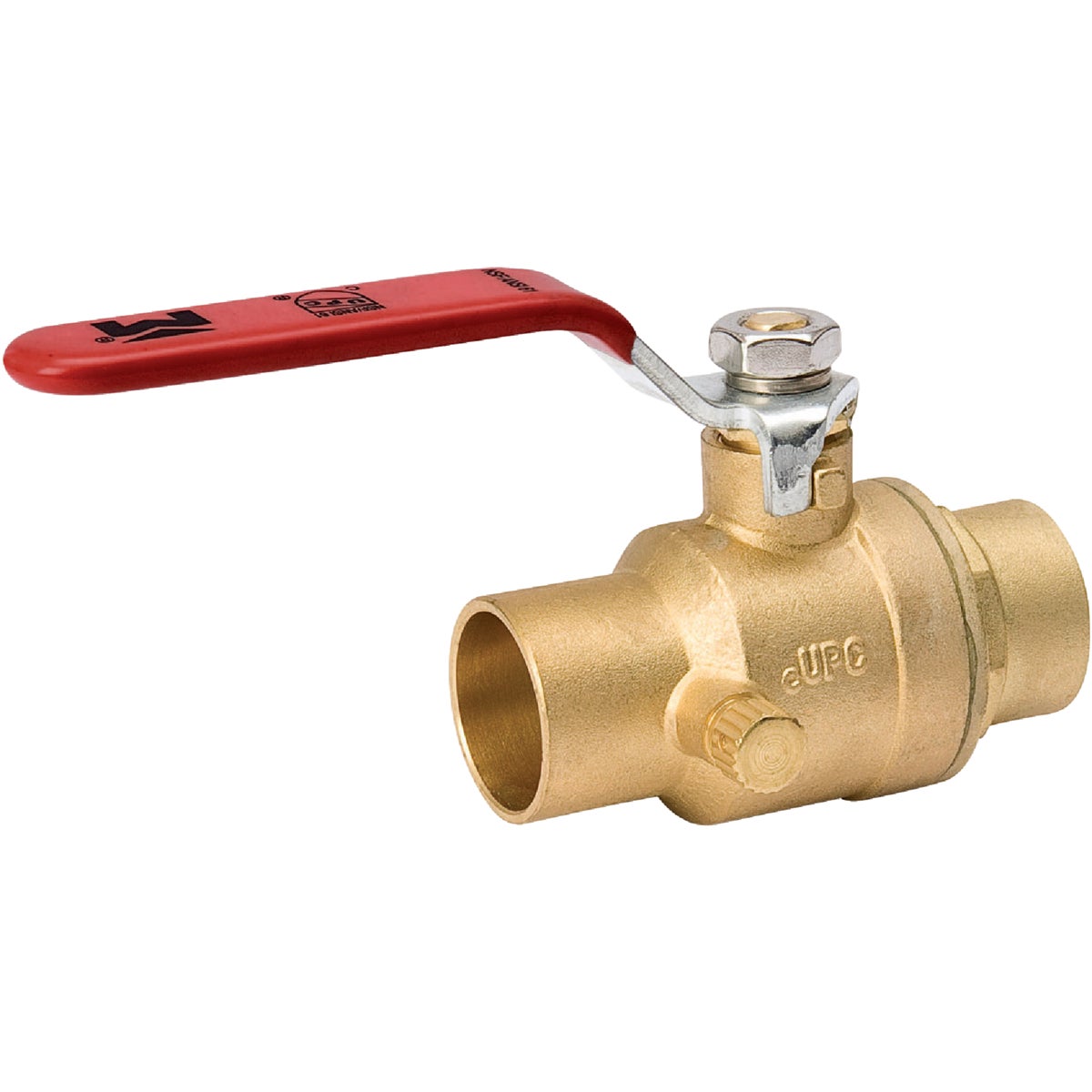 ProLine 3/4 In. C X 3/4 In. C Forged Brass Full Port Ball Valve