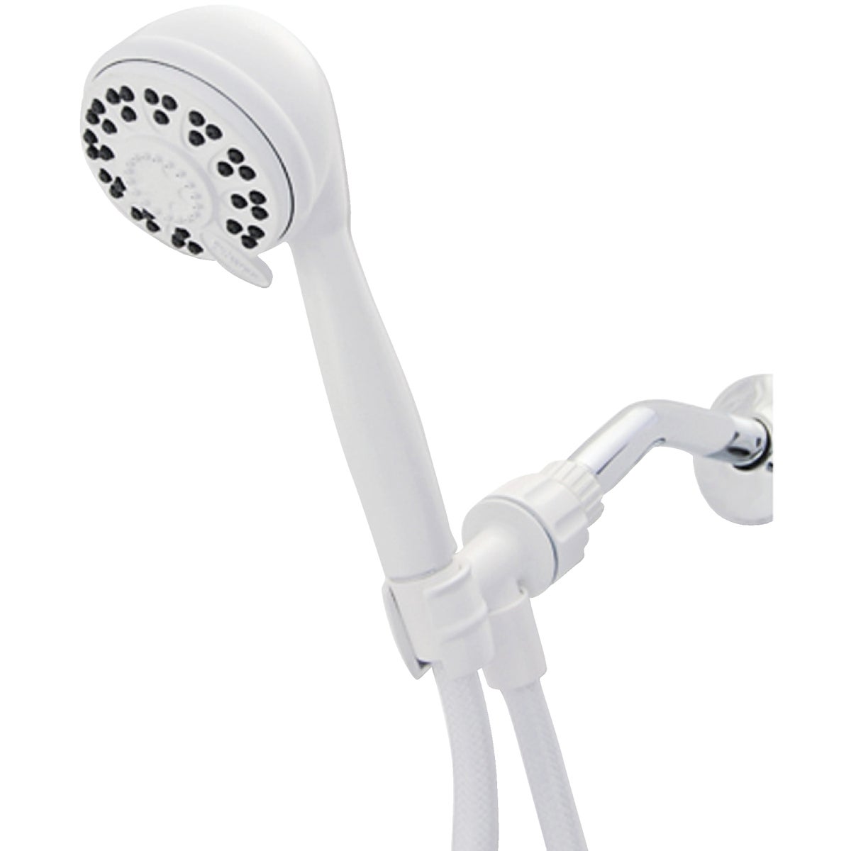 Waterpik EcoFlow 4-Spray 1.8 GPM Handheld Shower, White