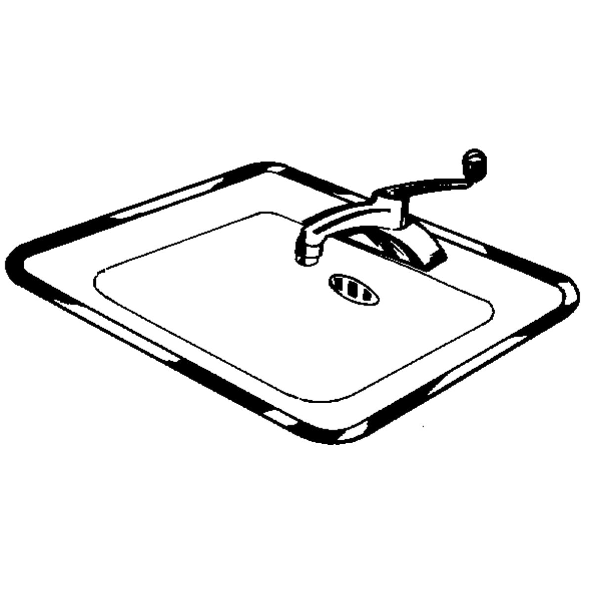 Vance Ardee 32 In. W x 21 In. D Stainless Steel Sink Frame