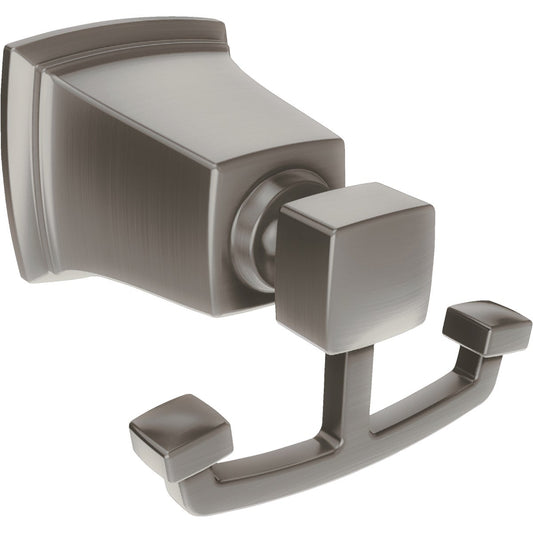 Moen Brushed Nickel Double Robe Hook