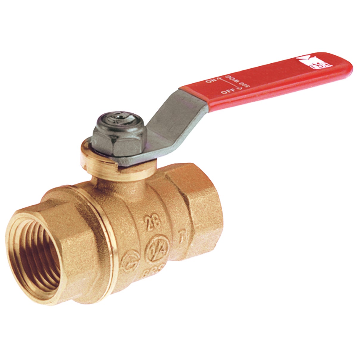 ProLine 2 In. FIP Forged Brass Full Port Ball Valve