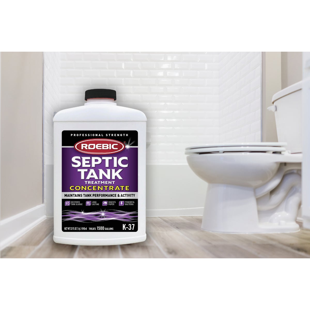 Roebic K-37 1 Qt. Concentrate Septic Tank Treatment