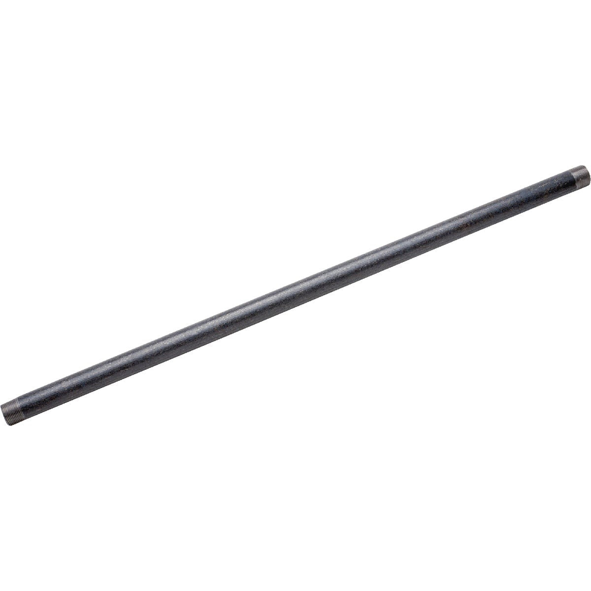 United Pipe & Steel 1/2 In. x 10 Ft. Carbon Steel Threaded Black Pipe