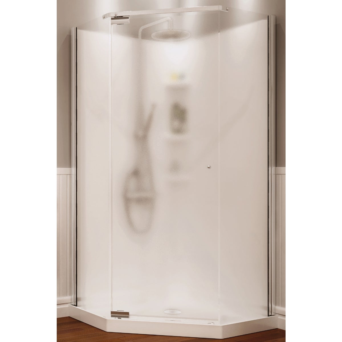 Maax 36 In. W. x 72 In. H. x 36 In. L. White Polystyrene Shower Stall