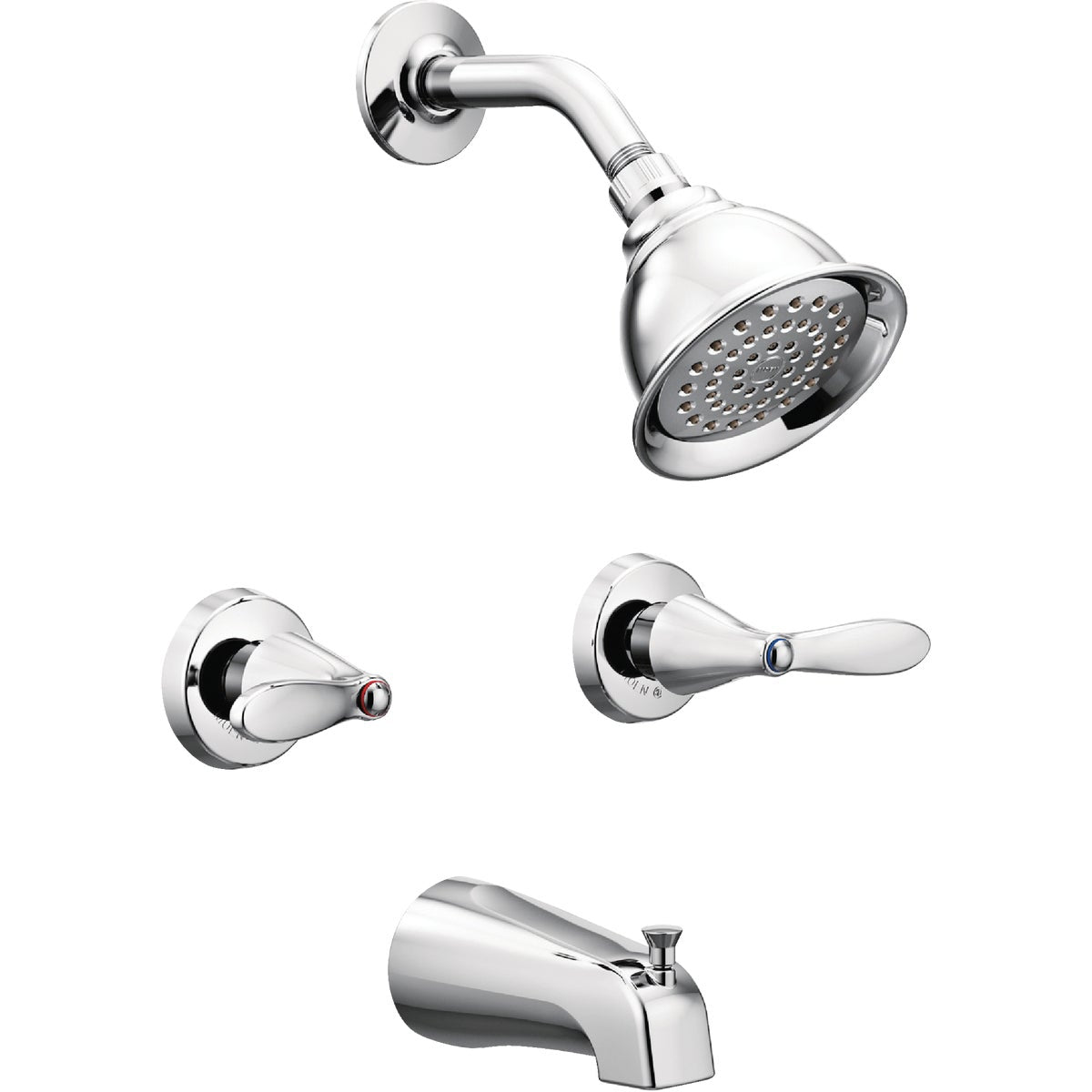 Moen Chrome 2-Handle Lever Tub and Shower Faucet