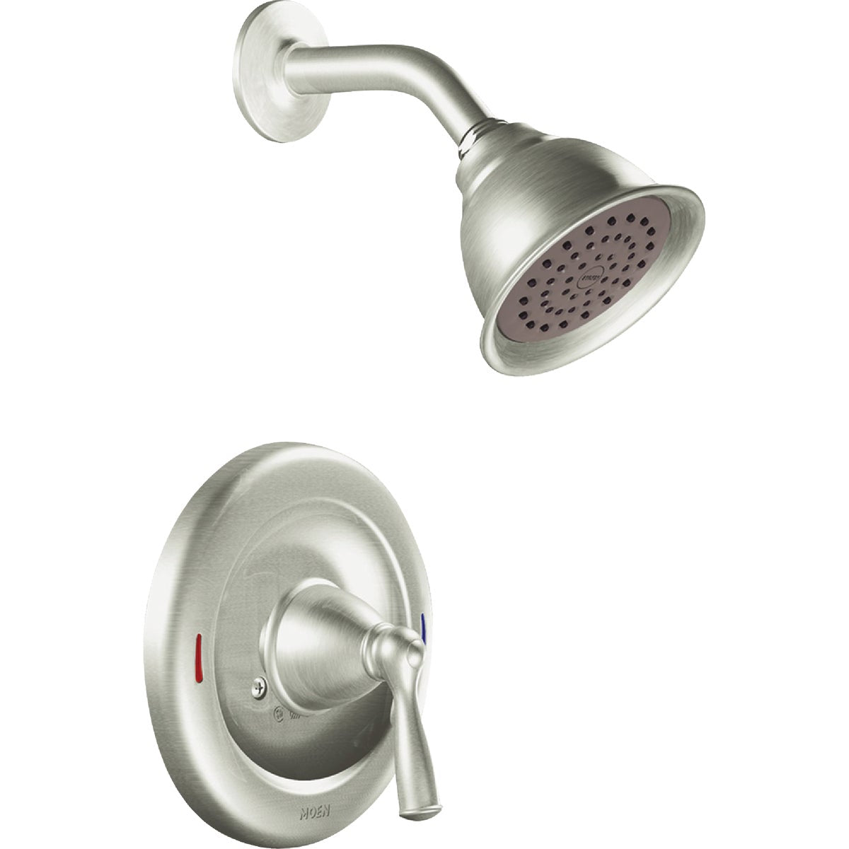 Moen Banbury Brushed Nickel 1-Handle Lever Tub and Shower Faucet