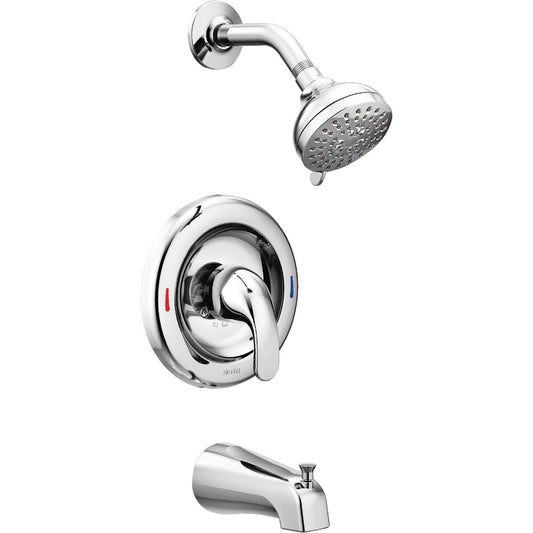 Moen Adler Chrome Single-Handle Lever Tub and Shower Faucet