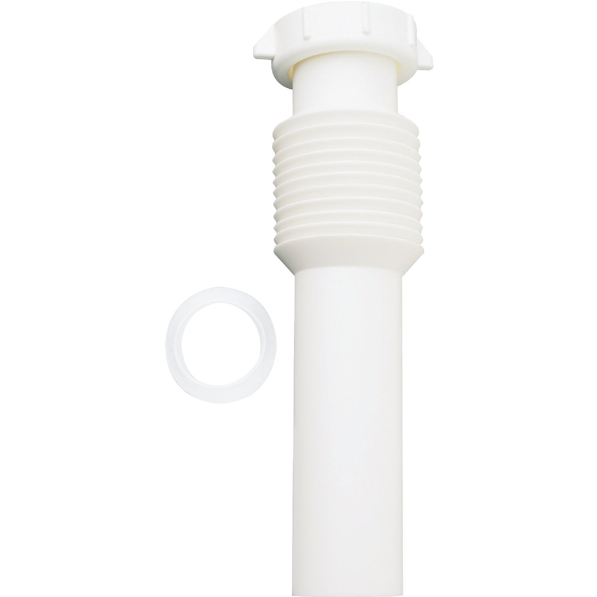 Do it 1-1/2 In. x 12 In. White Plastic Tailpiece