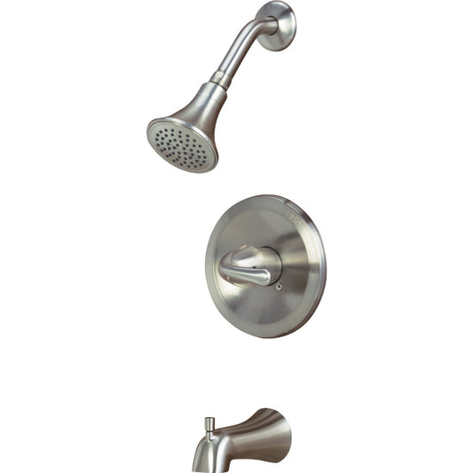 Home Impressions Brushed Nickel Single-Handle Lever Tub & Shower Faucet