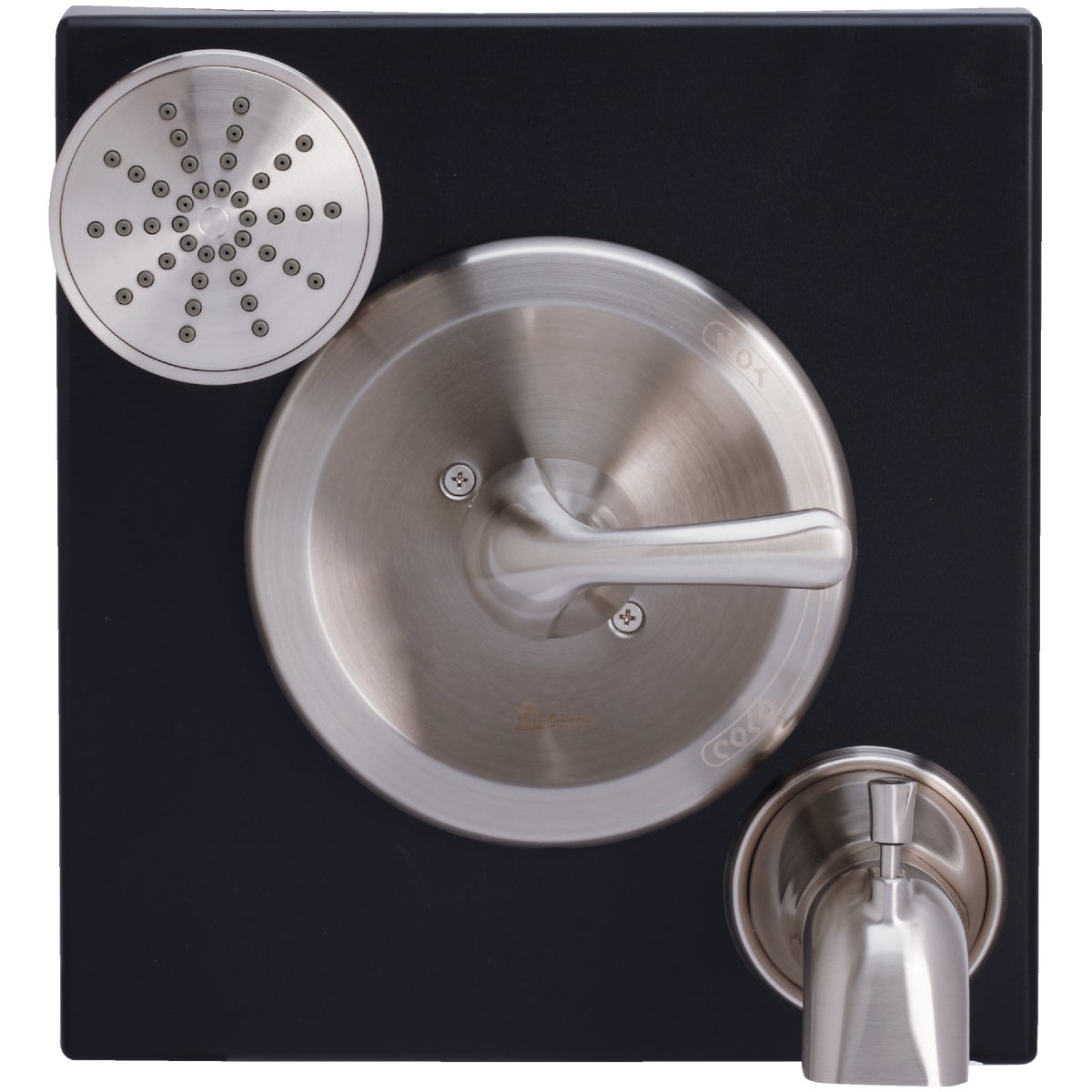 Home Impressions Brushed Nickel Single-Handle Lever Tub & Shower Faucet