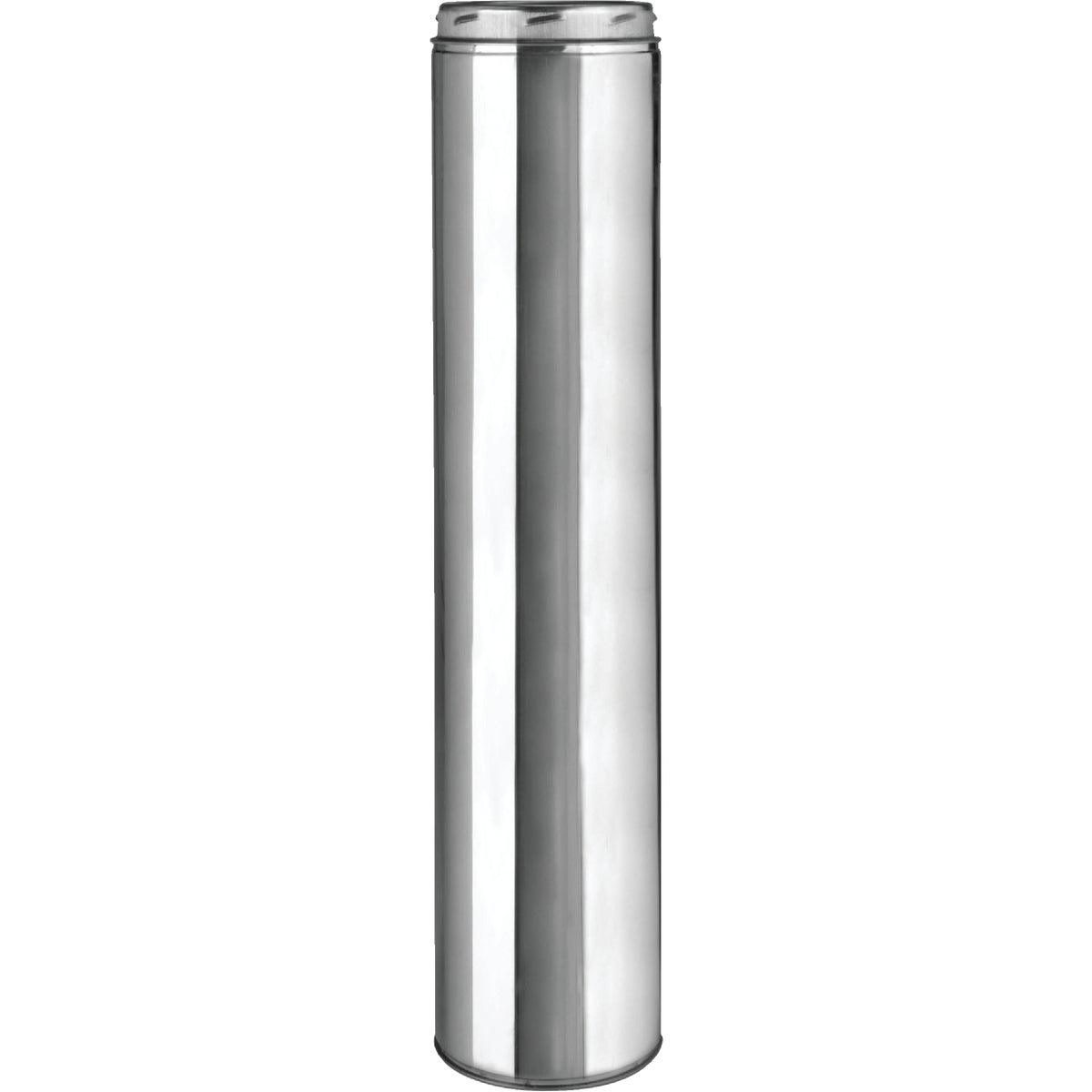 SELKIRK Sure-Temp 6 In. x 48 In. Stainless Steel Insulated Pipe