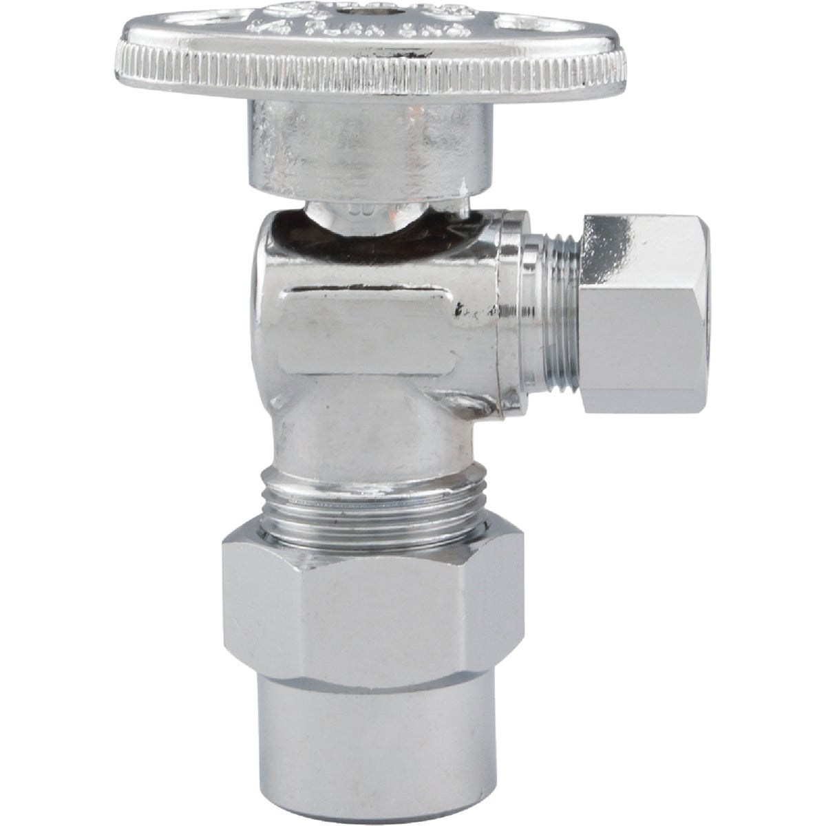 ProLine 1/2 In. CPVC x 3/8 In. C Quarter Turn Angle Valve