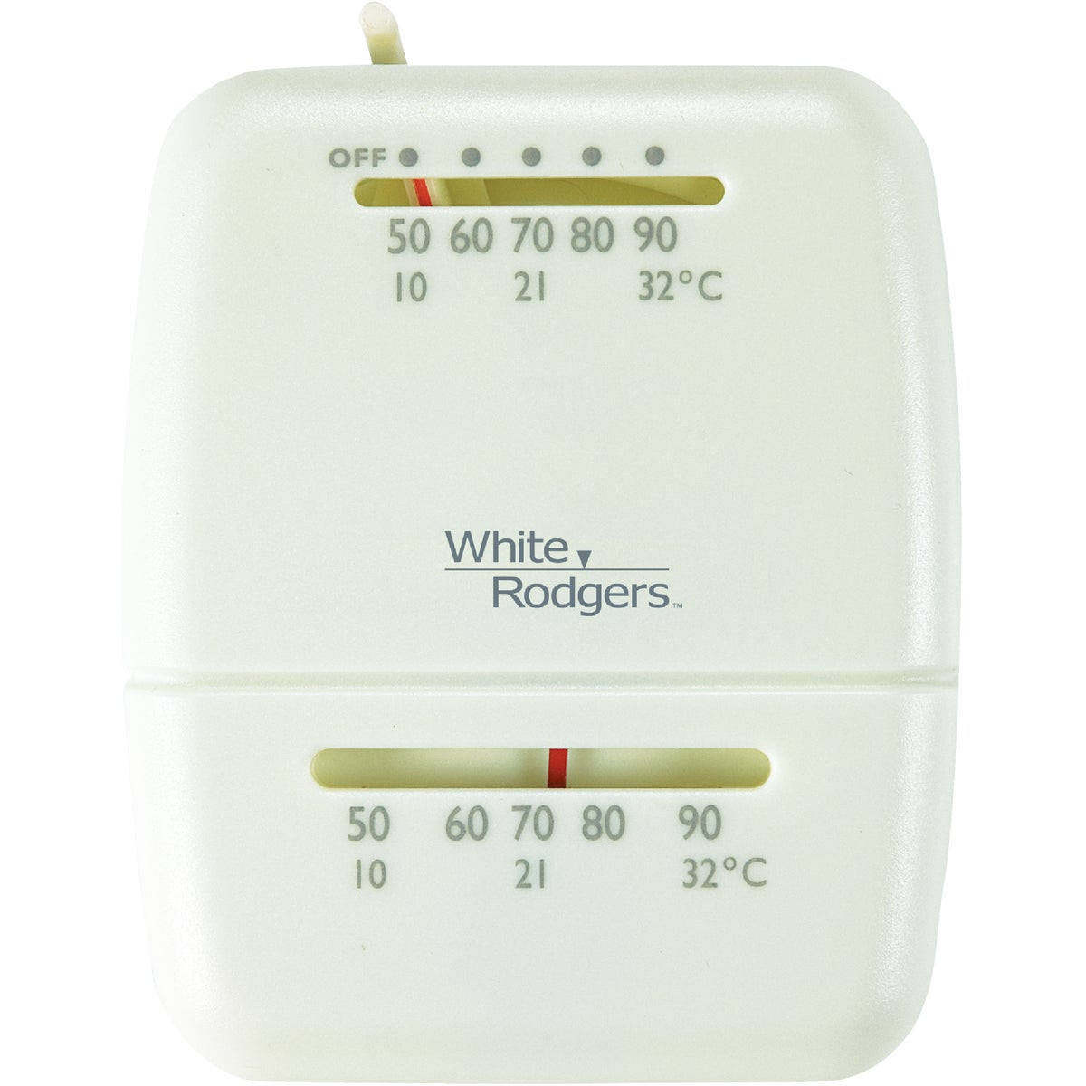 White Rodgers 24V Off-White Mechanical Thermostat