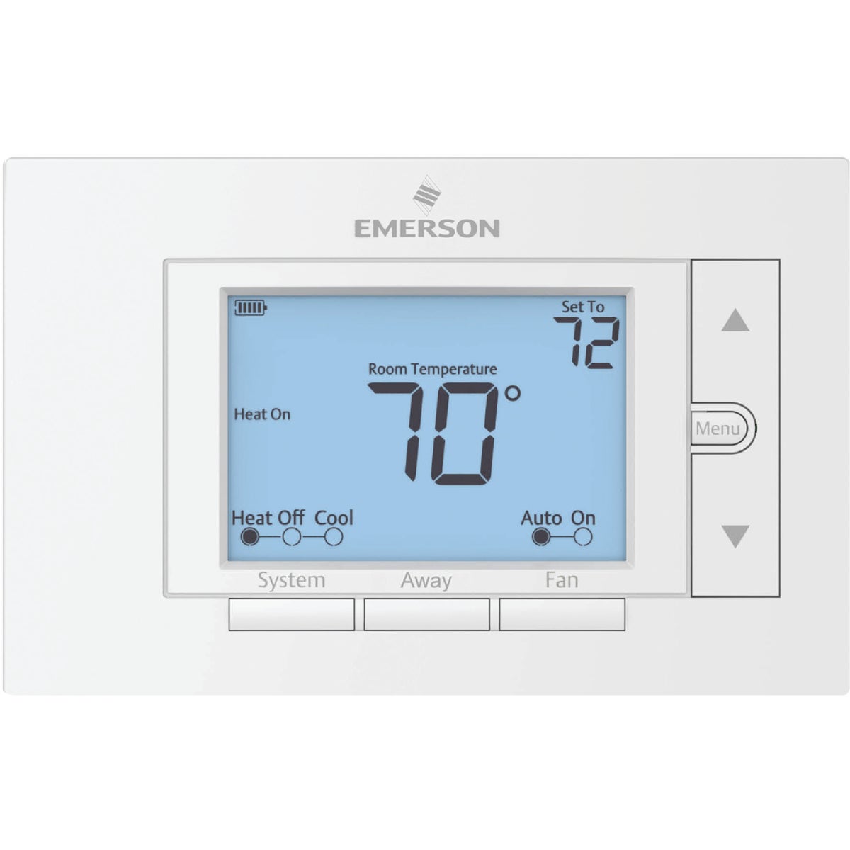 White Rodgers Universal Non-Programmable White Digital Thermostat