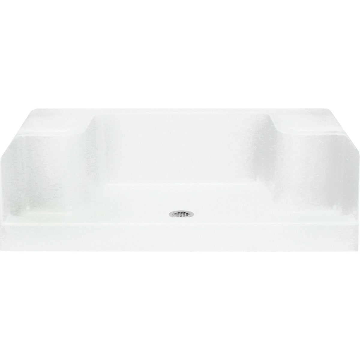 Sterling Advantage 60 In. W x 34 In. D Center Drain Seated Shower Floor & Base Receptor in White (4-Pack)