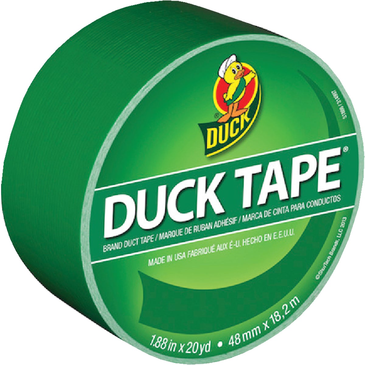 Duck Tape 1.88 In. x 20 Yd. Colored Duct Tape, Green