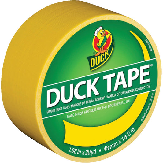 Duck Tape 1.88 In. x 20 Yd. Colored Duct Tape, Yellow