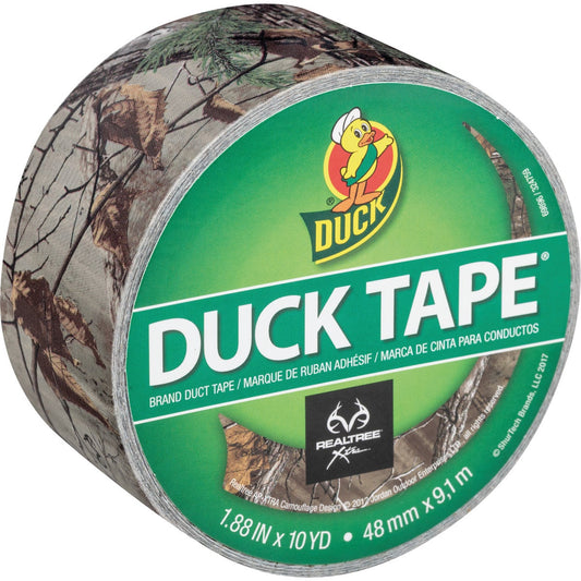 Duck Tape Realtree Xtra 1.88 In. x 10 Yd. Printed Duct Tape, Camouflage