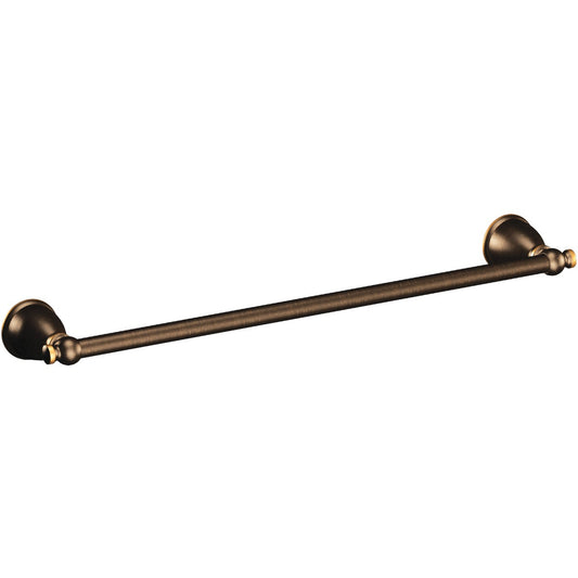 Moen Caldwell 24 In. Medium Bronze Towel Bar