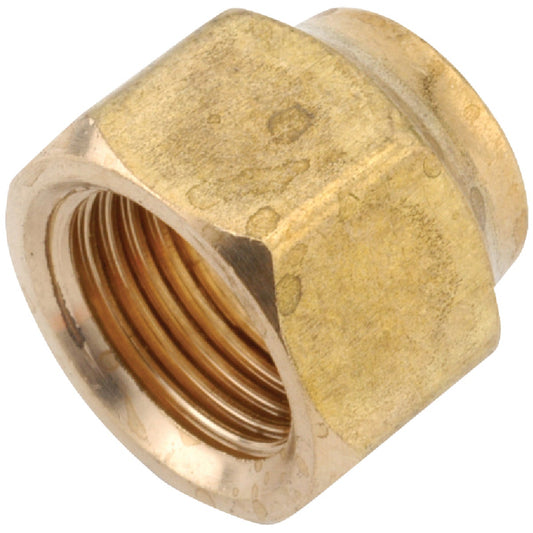 Anderson Metals 5/8 In. x 1/2 In. Brass Flare Reducing Nut