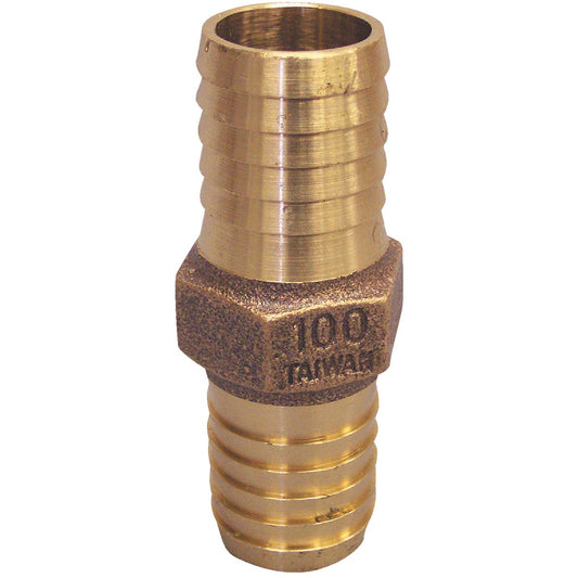 Merrill 3/4 In. Low Lead Brass Hose Barb Insert Coupling