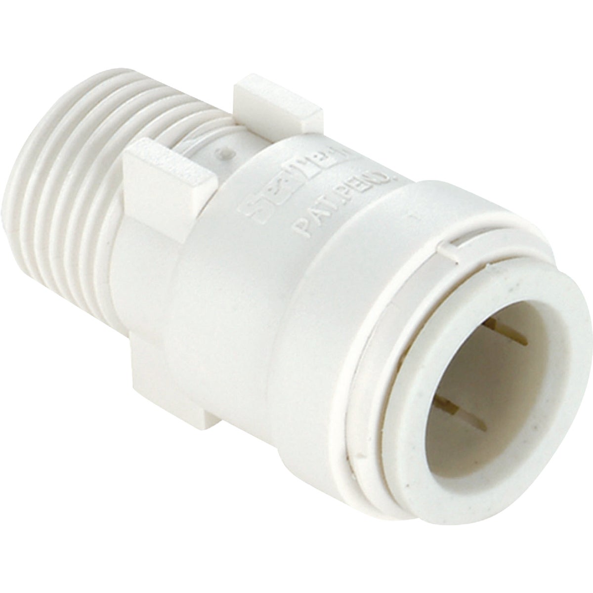 Watts 3/8 In. CTS x 3/8 In. MPT Quick Connect Plastic Connector